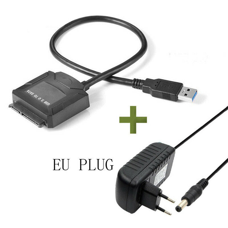 SATA to USB 3.0 2.5/3.5 HDD SSD Hard Drive Disk Converter PC Cable Line Adapter