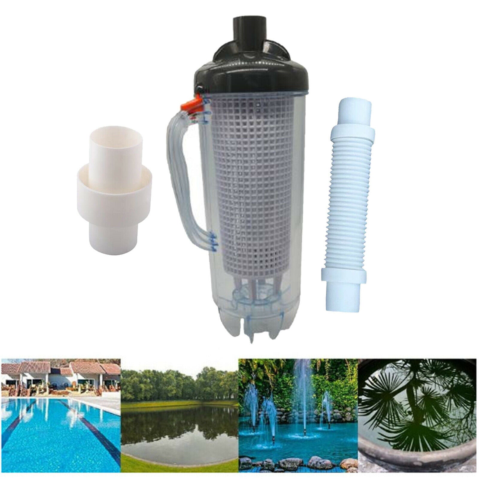 Pool Leaf Catcher Canister Pool & Spa Cleaners Pool Cleaner Pool Accessory