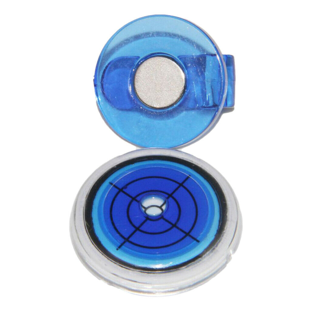 2pcs/Set Golf Ball Marker with Magnetic Hat Clip Gradienter Club Accessories