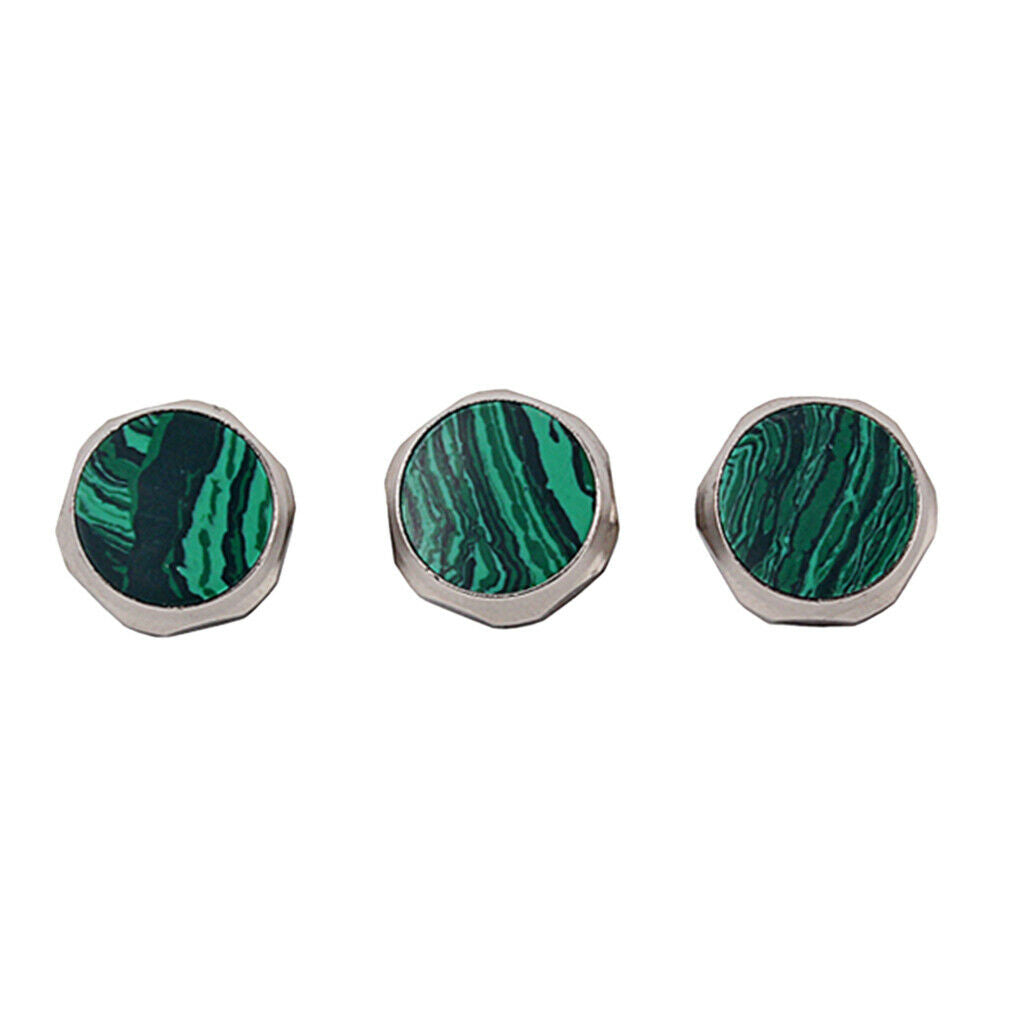 3 Pieces Finger Buttons Trumpet Finger Buttons Buttons Set Made of Natural Stone