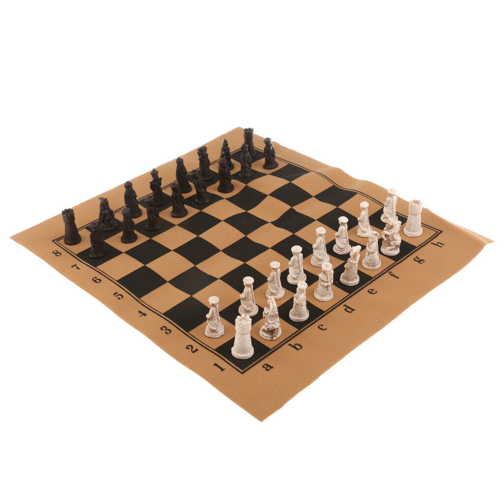 Chinese Board Game Set Foldable Chess Board + Collectors Item