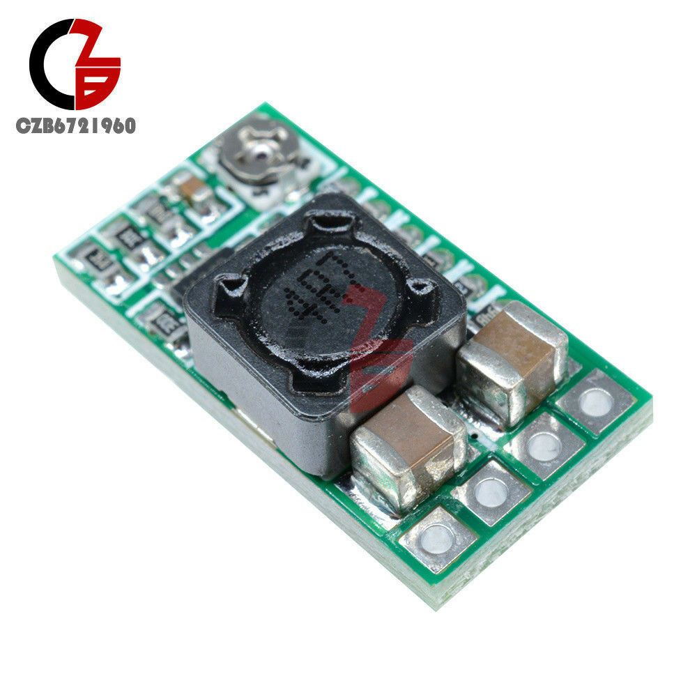 DC-DC 4V 12-24V to 5V 3A Adjustable Mini Step Down Power Module Buck Converter