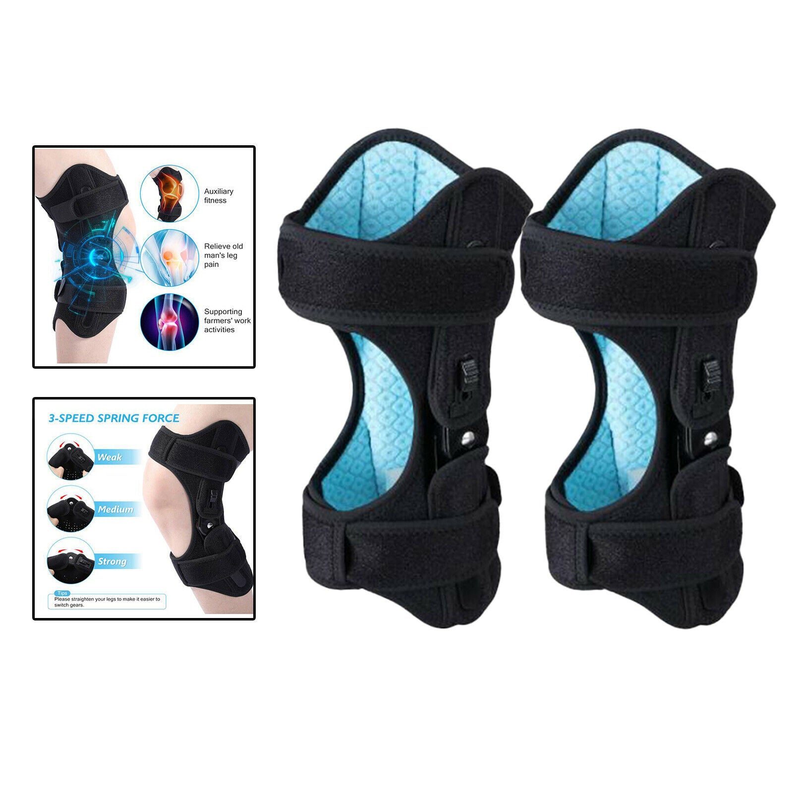 Knee Protection Booster Joint Knee Pad Support for Climbing Hiking Sports