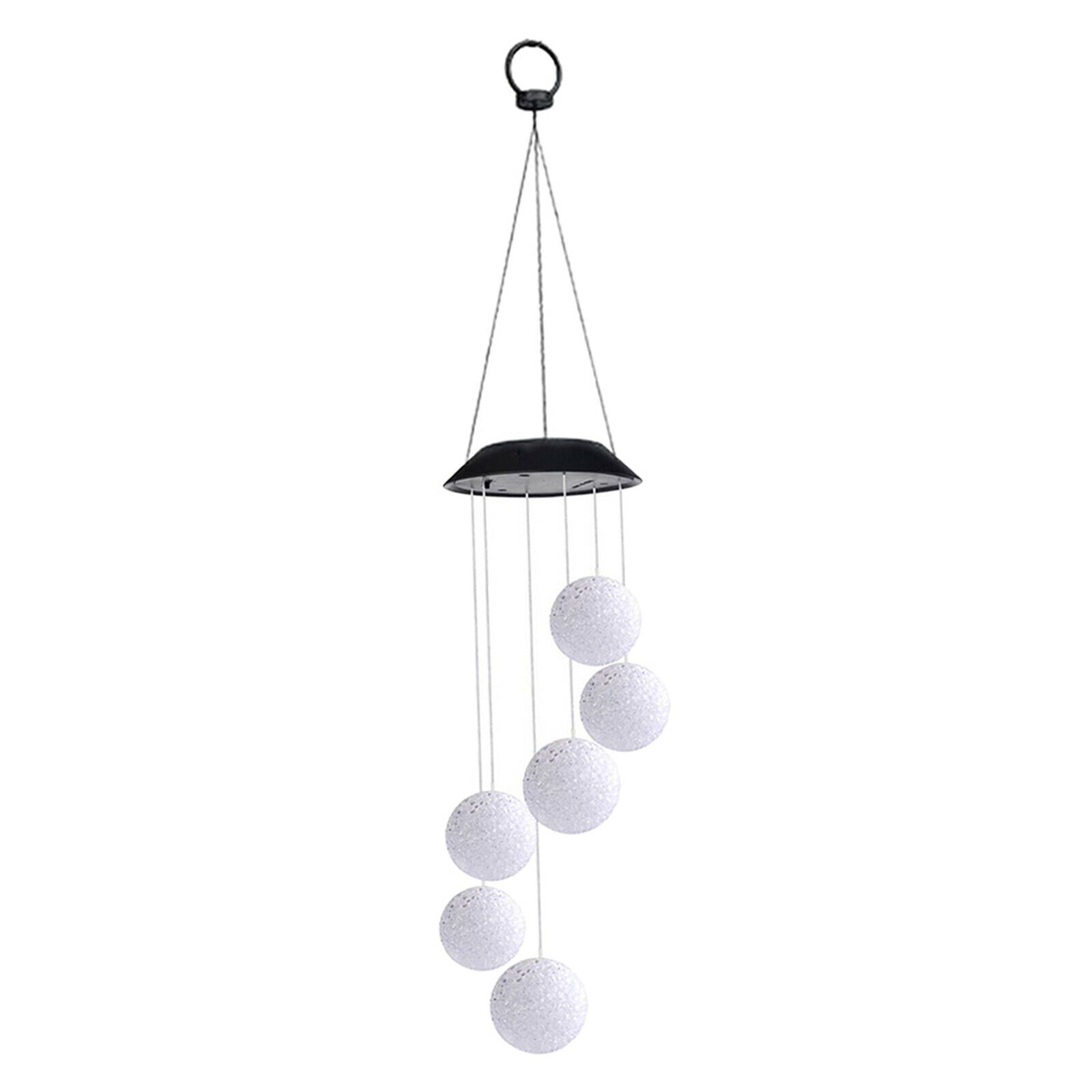 Garden Fairy Lights Hanging Wind Chime Light Outdoor Garden Christmas Tree Decor