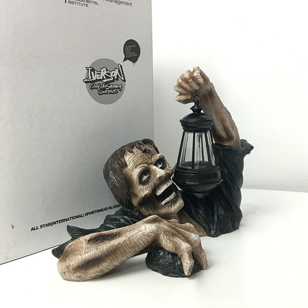 Zombie Garden Realistic Outdoor Yard Statue Halloween Patio Decor Ornament
