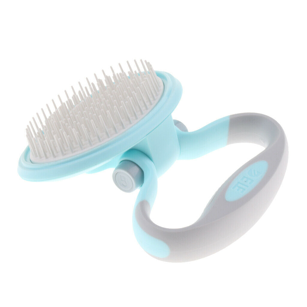 Pet Grooming Comb Needle Comb For Hair Pet Brush Beauty Brush Blue