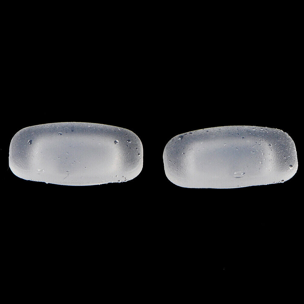 5 Pairs silicone eyeglass sunglasses glasses nose pads soft rectangle visionDEAU