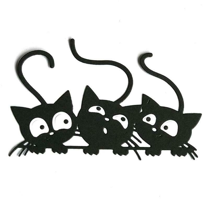 Cartoon Cat Carbon Steel Cutting Dies DIY Scrapbook Photo Album Embossing Paper