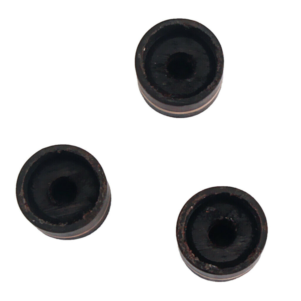 3pcs Volume And Brown Tone Buttons For The Amplifier, Bass Guitar