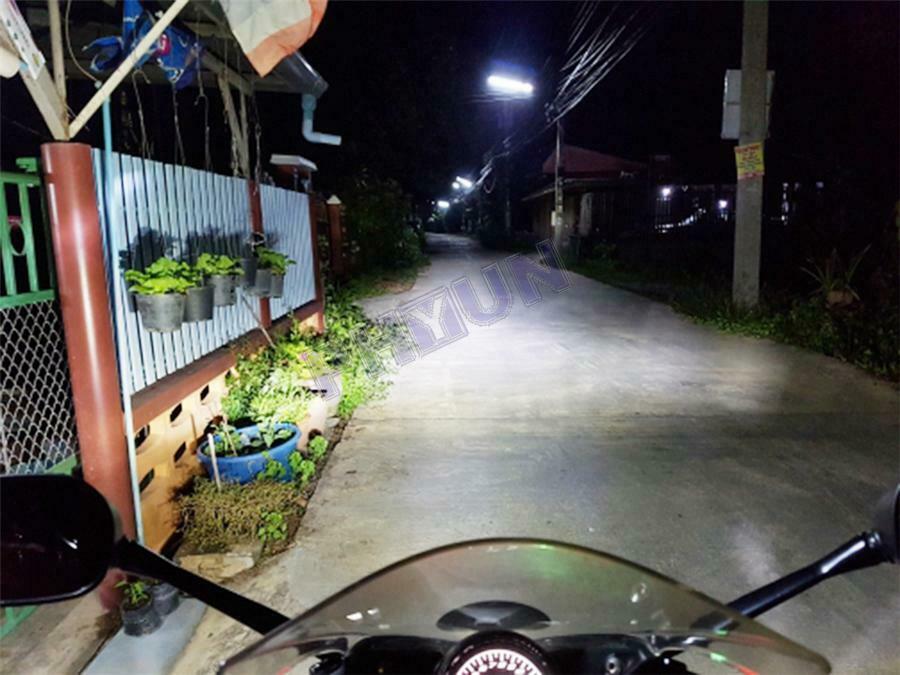6000K White Light H4 LED Bulb 30W Hi/Lo Beam All-in-one For Motorcycle Headlamp