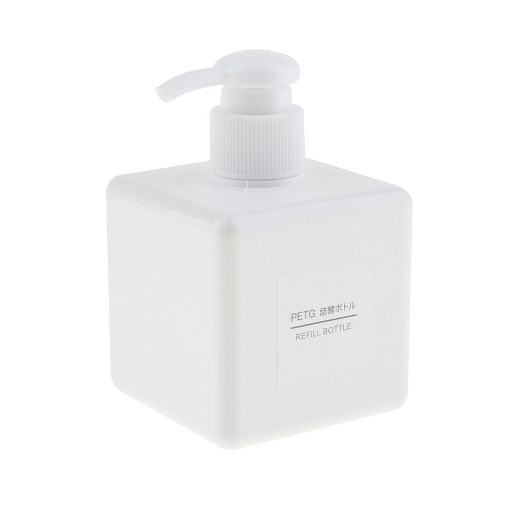 2pcs Foaming Soap Pump Dispenser Cosmetic Container Bottle 100ml 250ml White