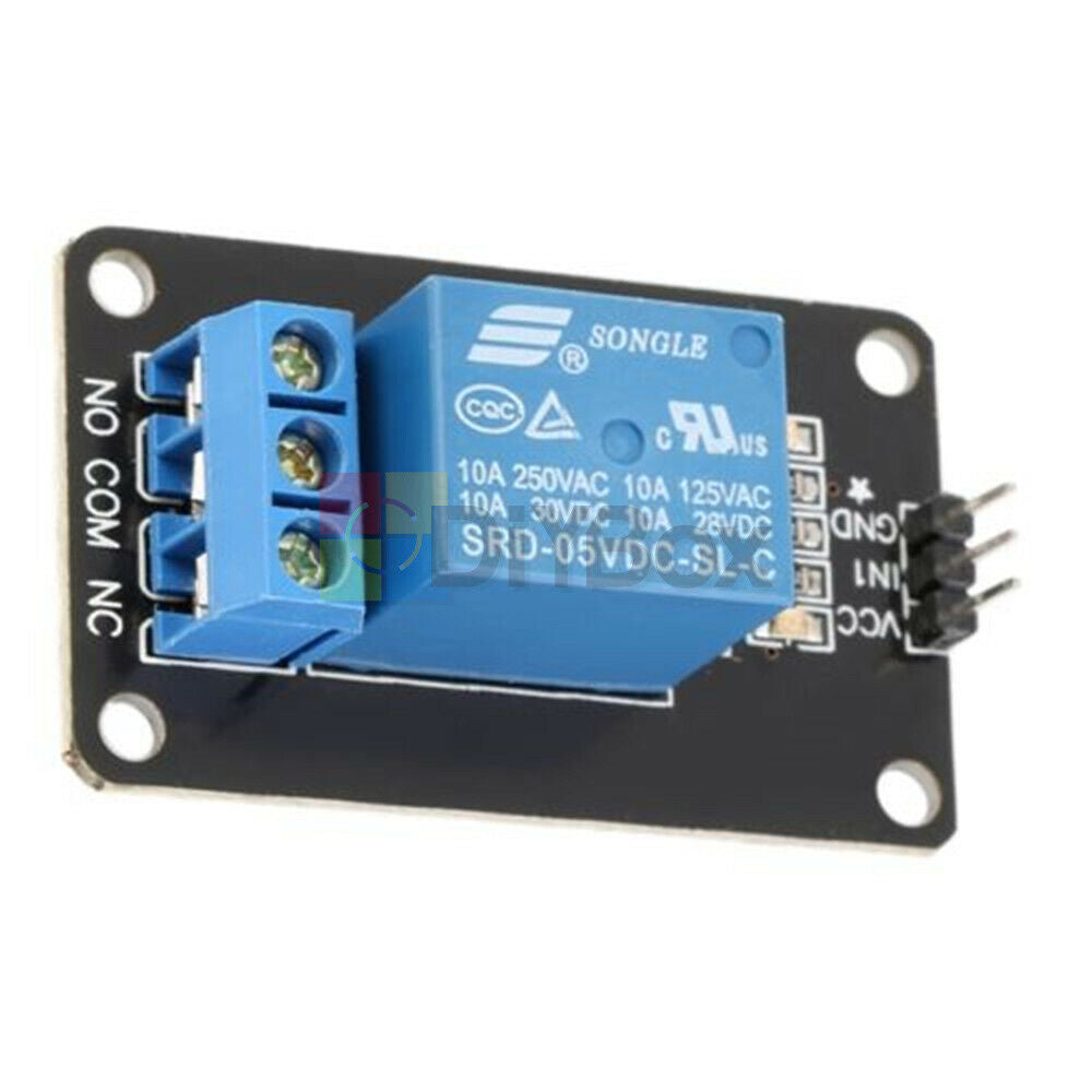 2X One Channel 1-CH Relay Module Board Shield Fit PIC AVR DSP ARM MCU Arduino 5V