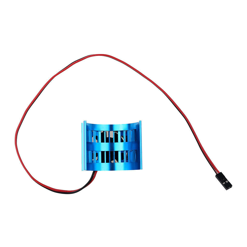 1/10 RC 540 Motor Heatsink & Cooling Fan for HSP Axial   DIY Parts