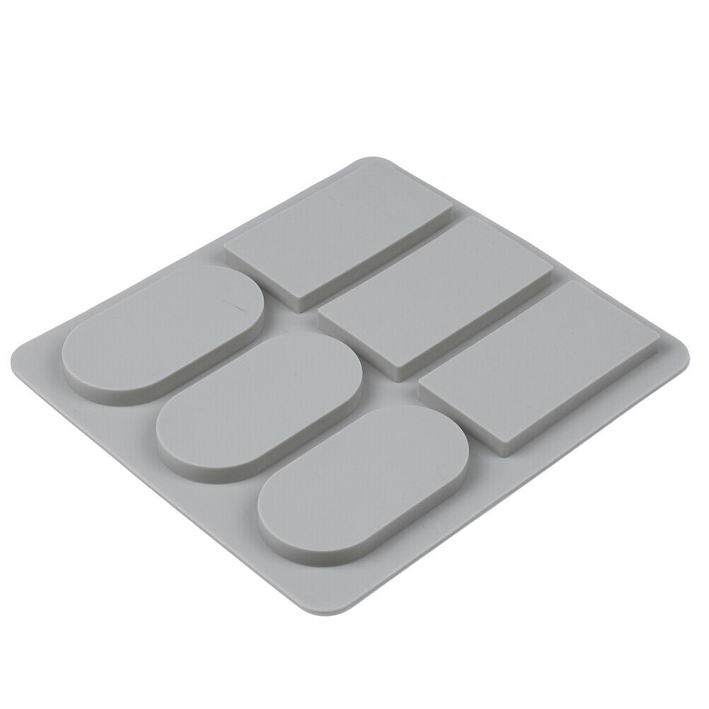 silicone diy candles aroma wax tablets mould chocolate fondant cake soap mB.DD