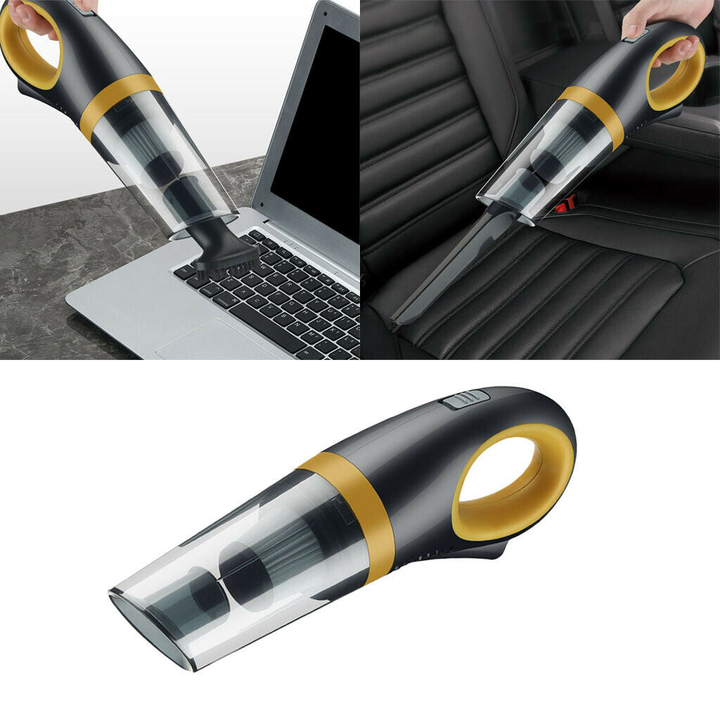 Handheld Cordless Vacuum Cleaner Mini Car Duster Home Cleaning High Power