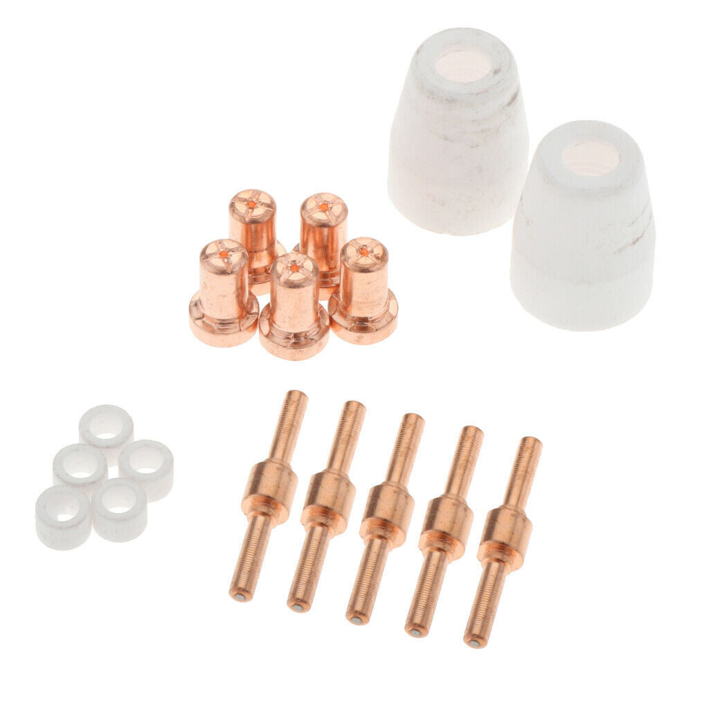 17x 40A Air Plasma Cutter Consumables Kit Accessories Nozzle Tip