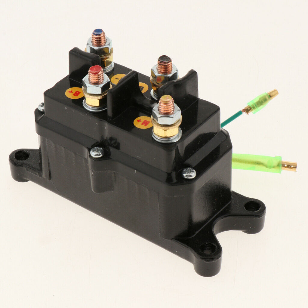 Equivalent Reversing Contactor/Solenoid Relay Winch Contactor-12V