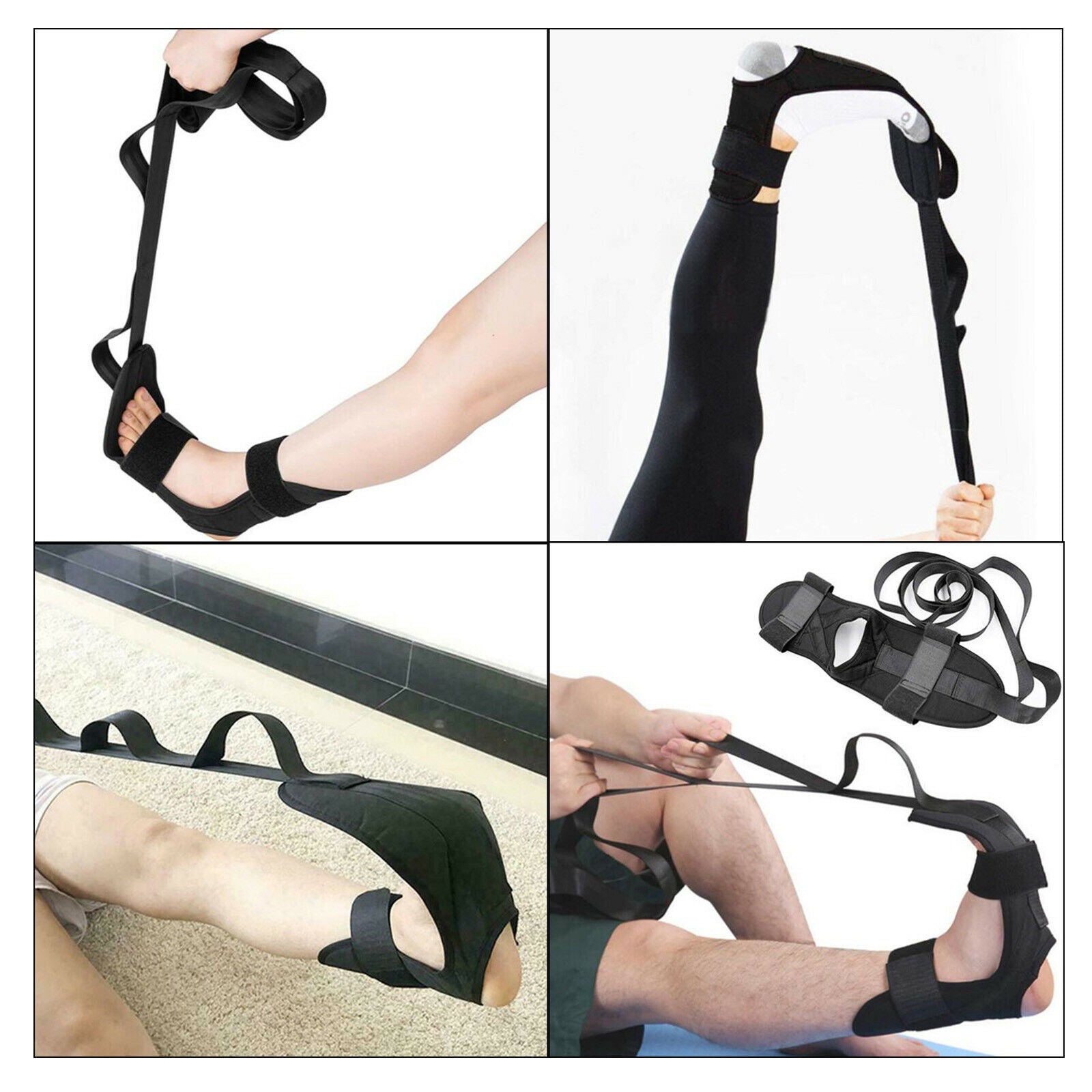 Multi-loop 6 Loops Stretching Bracelet & Foot Stretcher Set Stretching