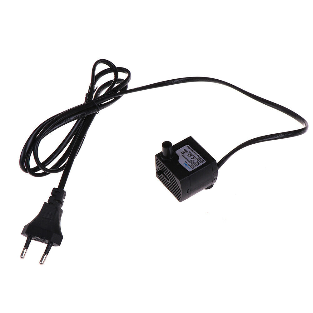 AC 220V Submersible Water Pump Aquarium Fountain Air Fish Pond Tank EU P@.l8