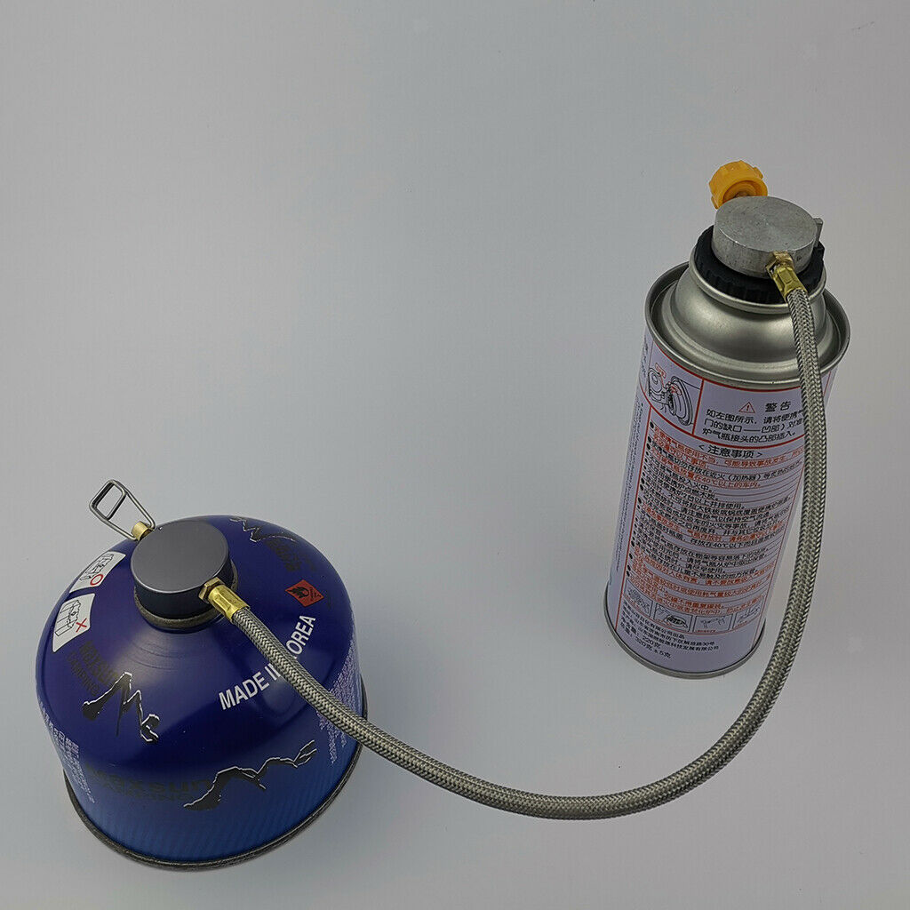 Camping 42cm Outdoor Gas Stove Propane Refill Adapter Cylinder 12in Supply Hose