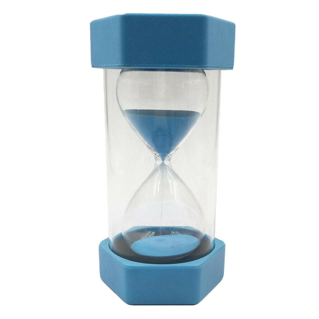 Plastic Hourglass Sand Timer Hourglass Sand Clock Timer 35 Minutes-Sky Blue