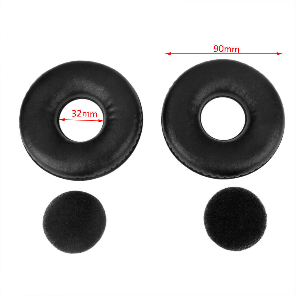 4X 1 Pair Replacement Ear Pads Cushions for AKG K121 K121S K141 K142