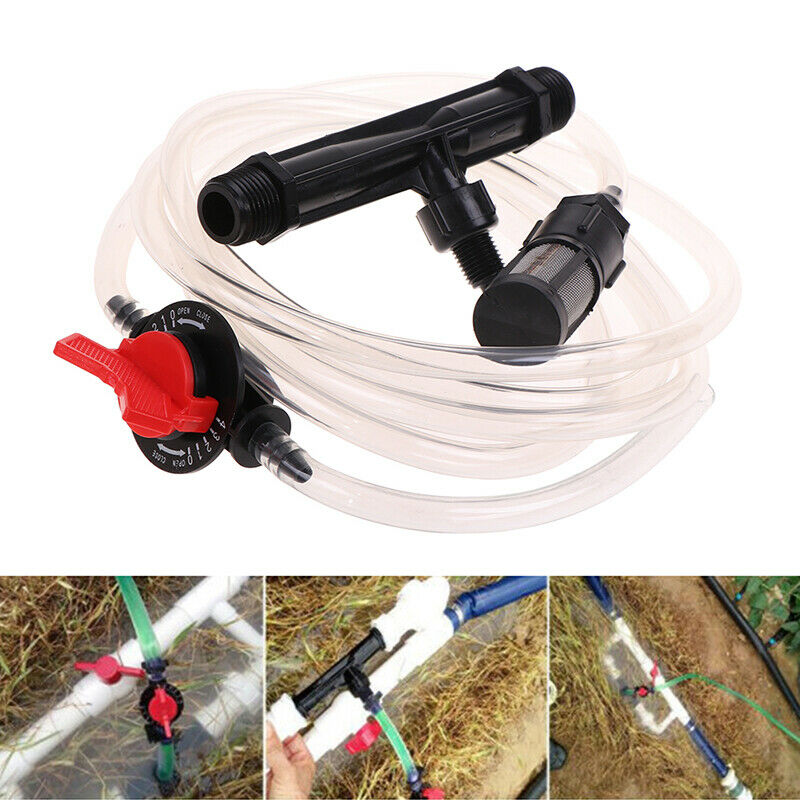 1set 1/2 Irrigation Venturi Automatic fertilizer injector Fertilizer SyringY XC