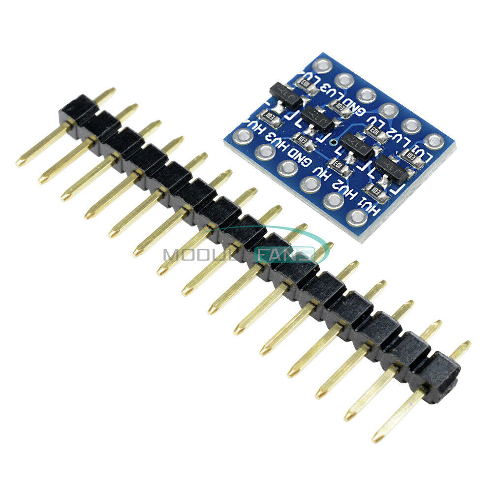 5PCS 4-Channel 5V to 3.3V IIC I2C Logic Level Converter Bi-Directional Module