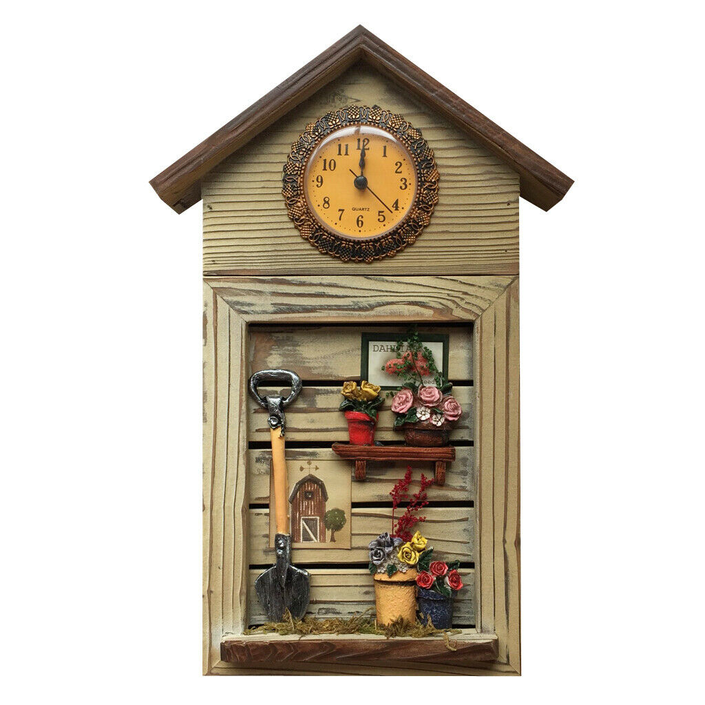 Wooden Handicraft Key Storage European Style Wooden Keys Box Decoration C