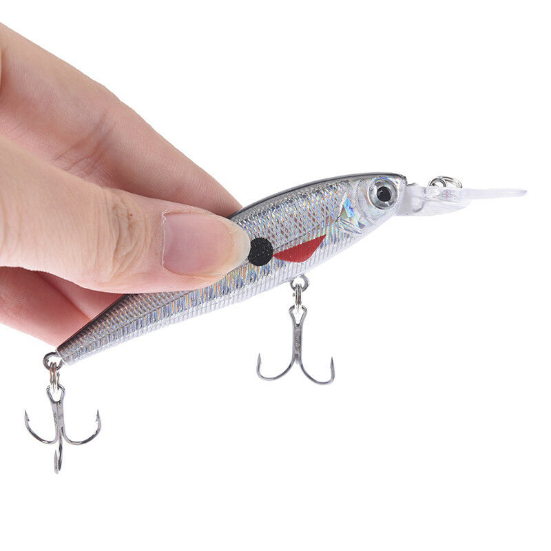 9.4g/10cm fishing lures bait floating bass crankbait popper hard lure hoo.l8