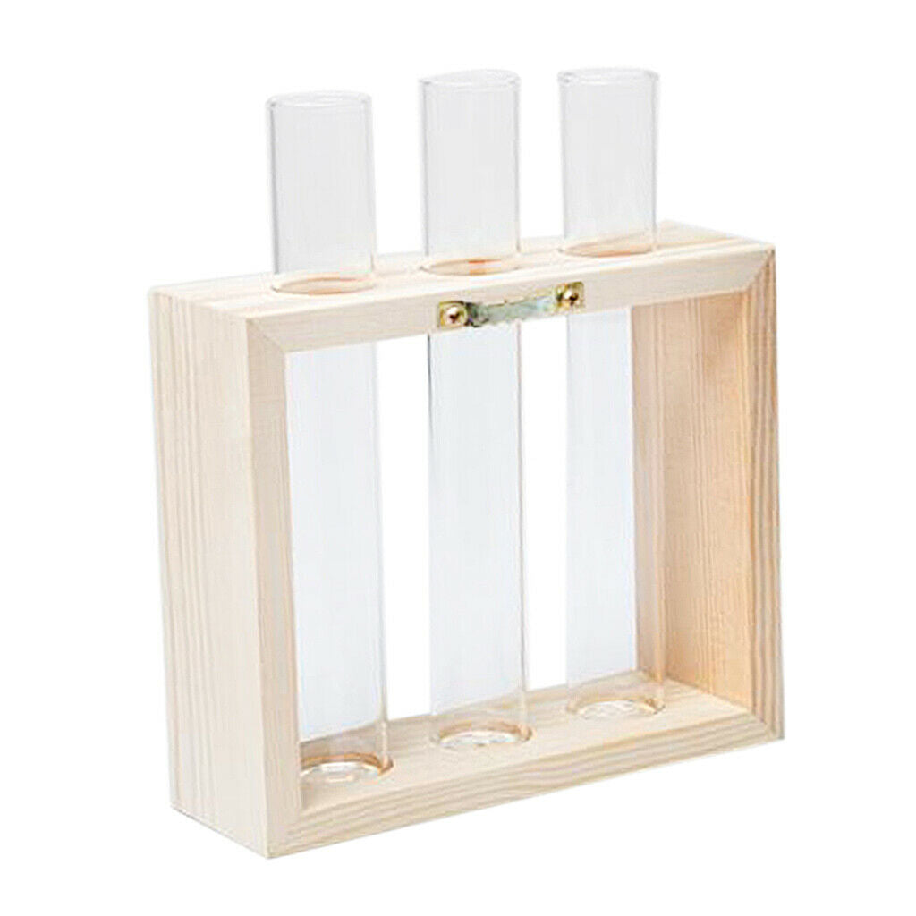 Nordic Test 3 Tube Glass Vase Hydroponic Vase Elegant Tabletop Vase For Water
