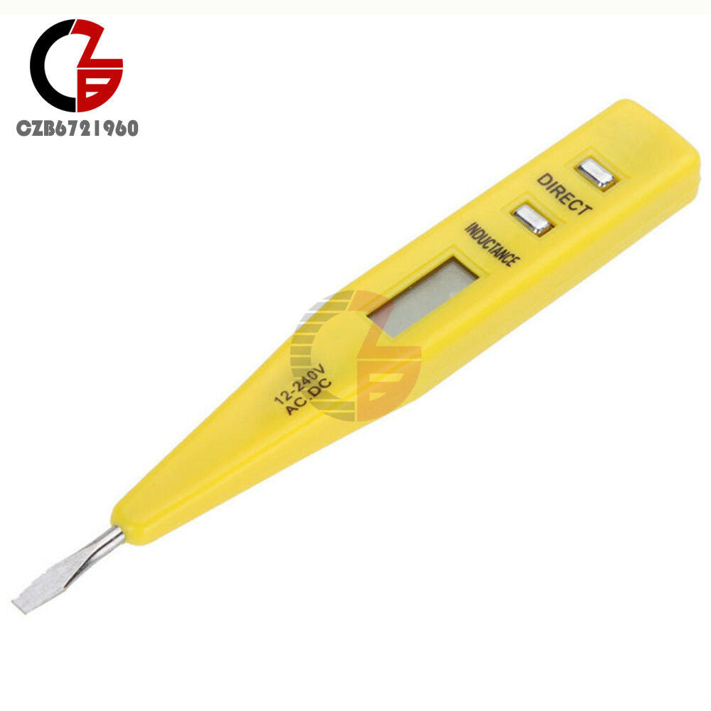 12V-240V AC/DC Digital Electrical Tester Pen Probe Voltage Inductance Detector