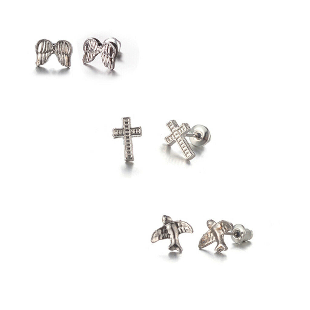 20 Pairs Minimalist Women Teens Girls Ear Studs Earrings Fashion Jewelry Set