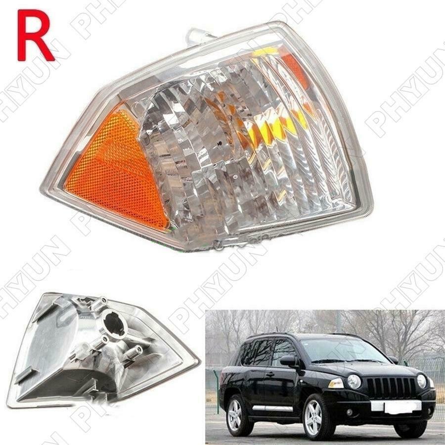 Car Right Parking Turn Signal Corner Light No Bulb For 2007-10 Jeep Compass (MK)
