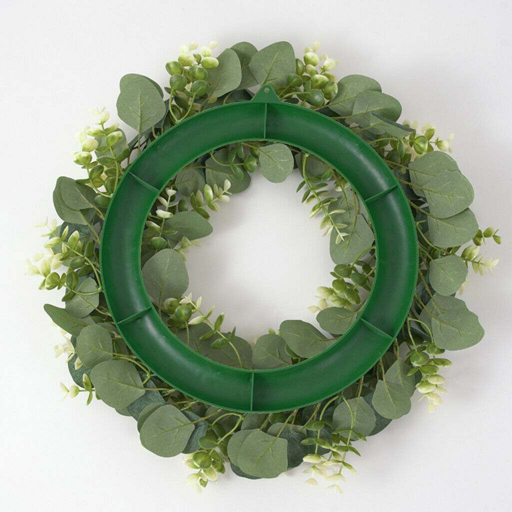 17inch Natural Door Wreath Home Front Door Garland for Festival Celebration
