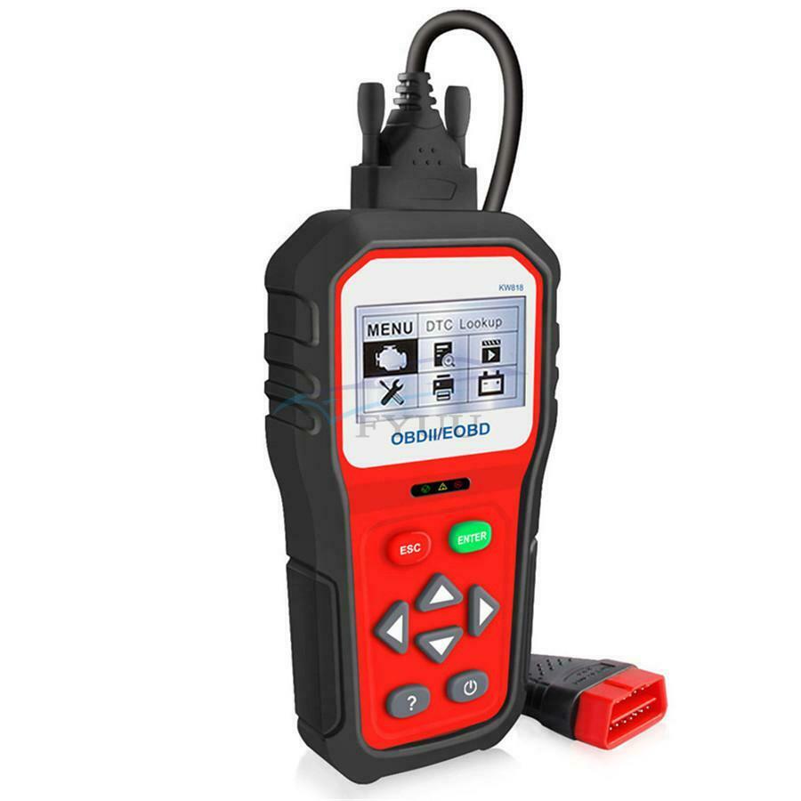 Code Reader DTC Query Battery Detection OBDII/EOBD Car Diagnostic Scan Tool Set