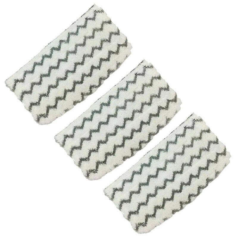 3 PCS Washable Steam Mop Pads Replacement For Vacuum S1000 S1000A S1000WM Clean