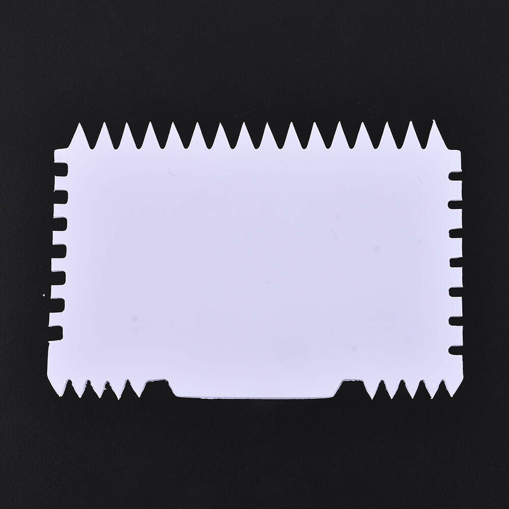 7X Cake Comb Edge Scraper Baking Decorating Cutter Smoother Icing Dough Edger