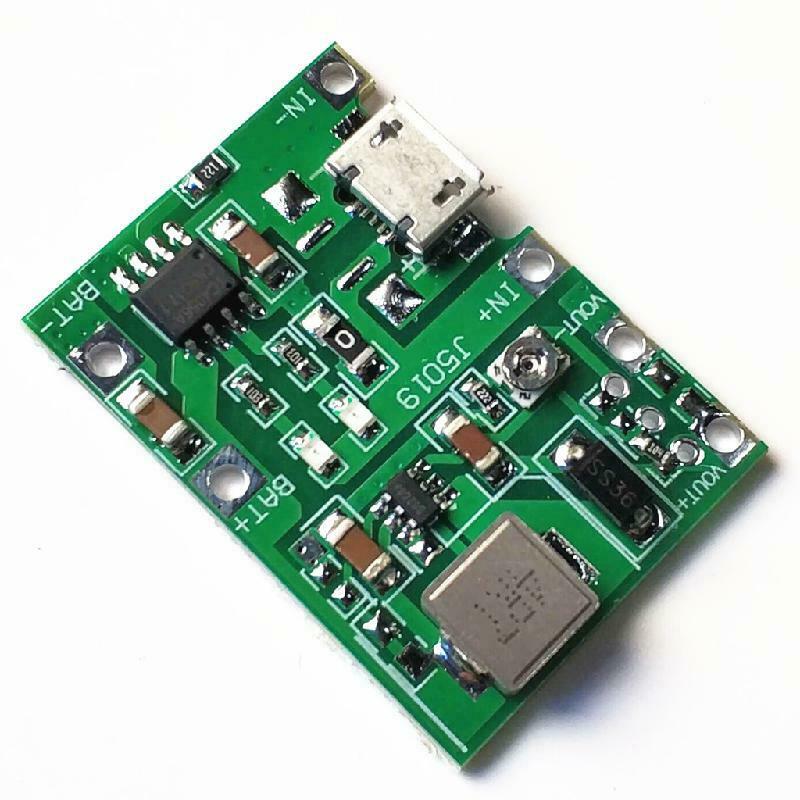 Li-ion Battery Charger Boost Module 3.7V Step Up 9V 5V 2A Adjustable Board