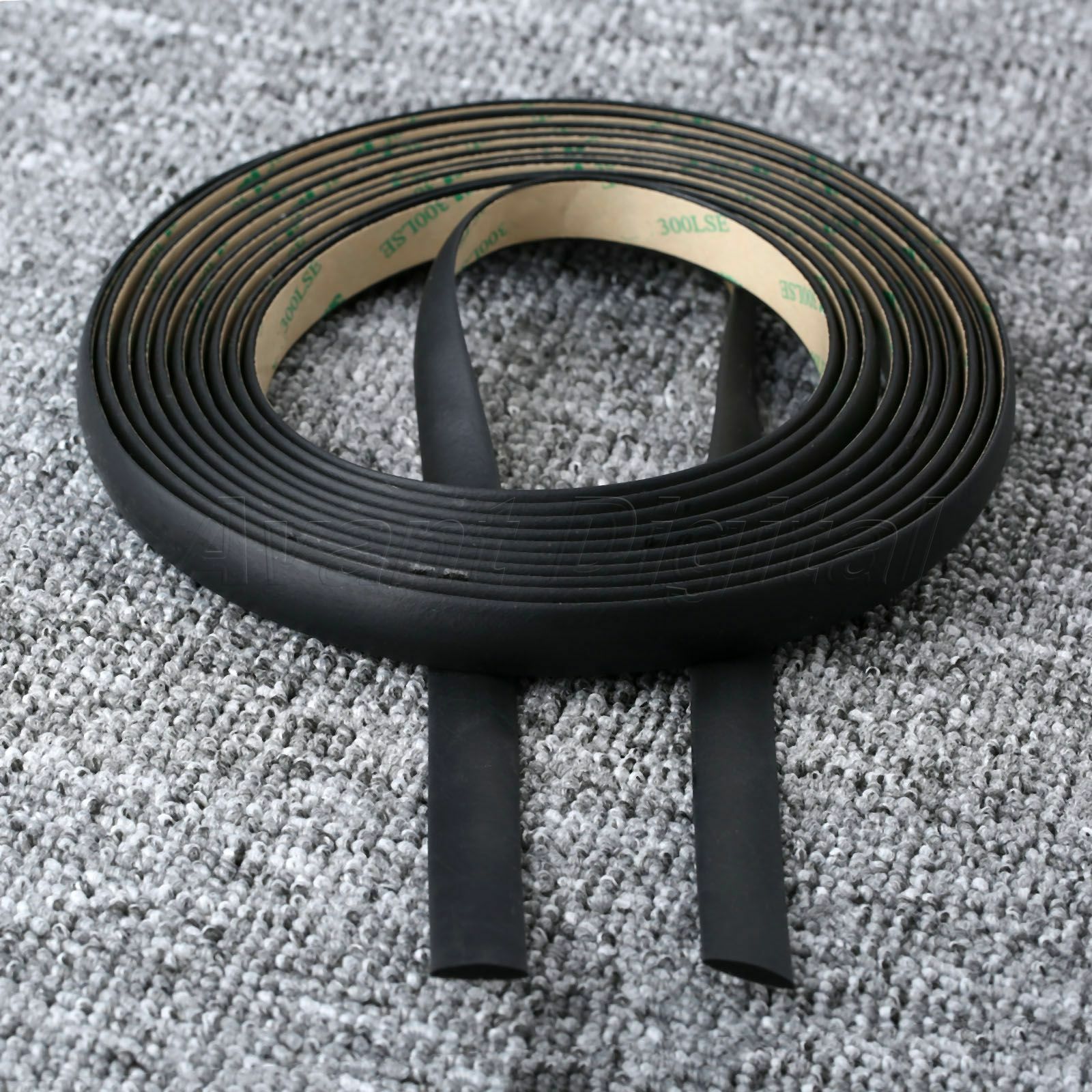 Car 5M Sealed Strips Triming Moulding Triangular Window Seal Windshield Sunroof