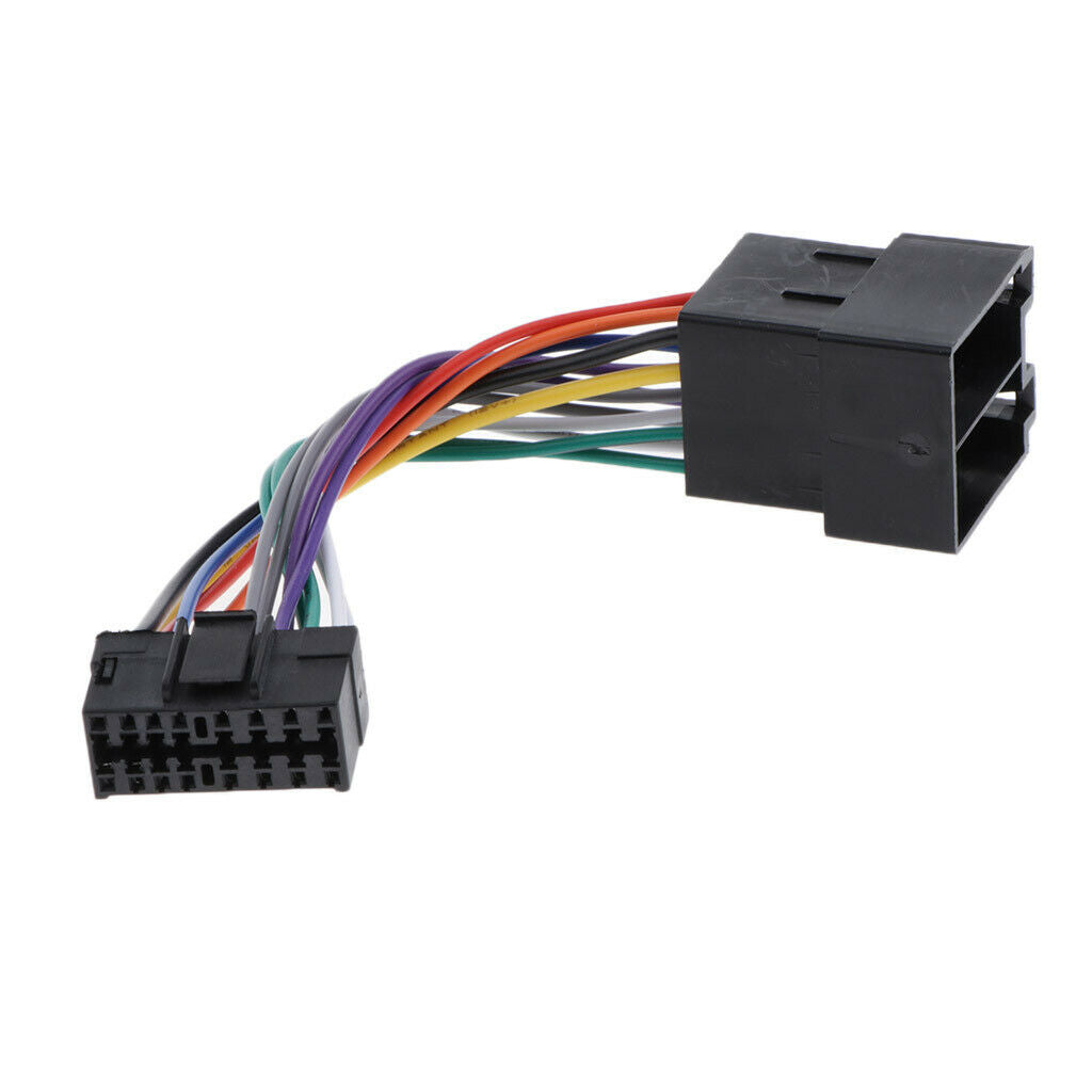 16Pin for Sony Radio to ISO Radio Play Plug Auto Wiring Harness Connector