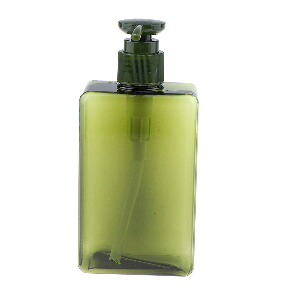 3Pcs 280ml Empty Pump Bottle Dispenser Shampoo Conditioner Bottle Container