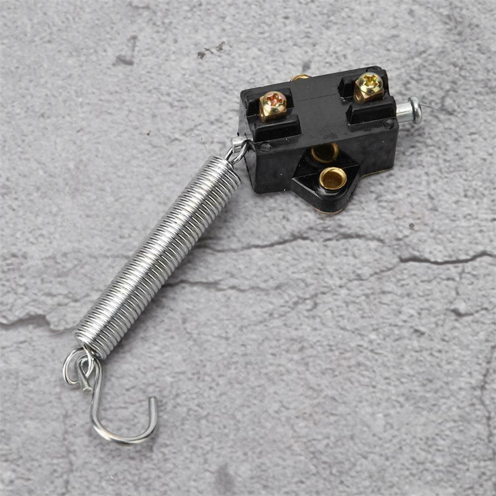 Universal 12V Brake Light Switch Normally Open Pull To Make A Spring with Hook