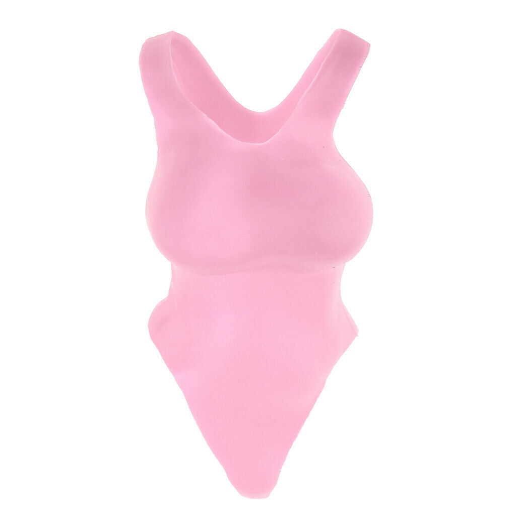 1/6 Scale Swimsuit Bikini for 12inch Female Action Figures Body Accs Pink