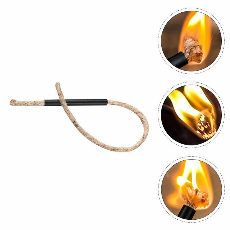 1PC Portable Tinder Cord Fire Starter Camping Accessory Outdoor Survival .l8