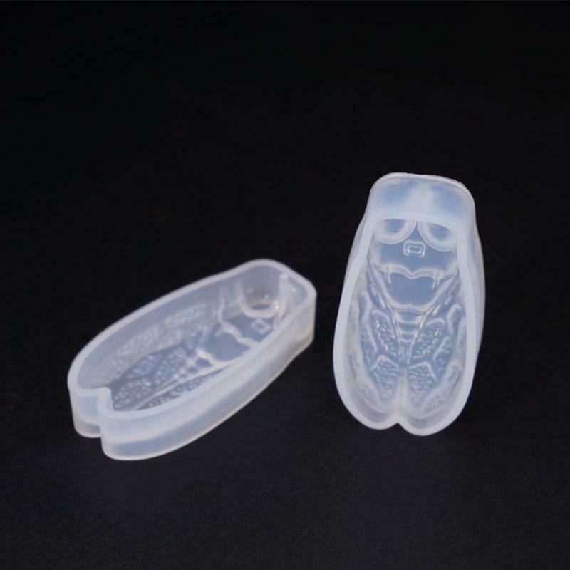 Crystal Epoxy Cicada Shape Silicone Mold DIY Handmade Jewelry Pendant Mould Tool