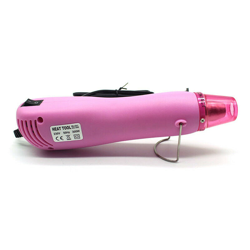 300W Heat Gun DIY Handicraft Ceramic Hot Air Wind Blower Stereotype Tool EU Plug