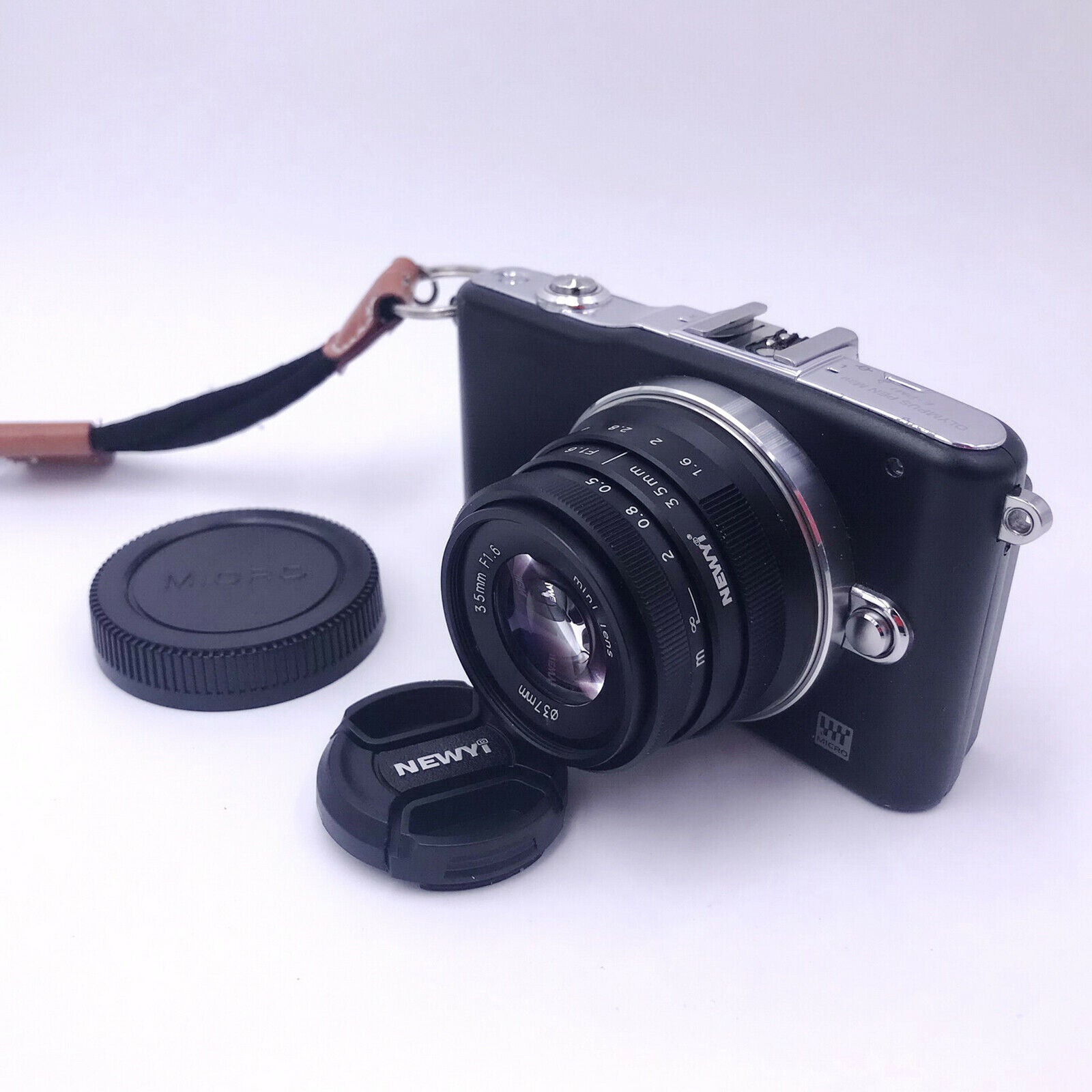 35mm f/1.6 APS-C Lens for Panasonic G2 G3 G6 G7 G9 G85 GF2 GF8 GX8 GH3 GH5