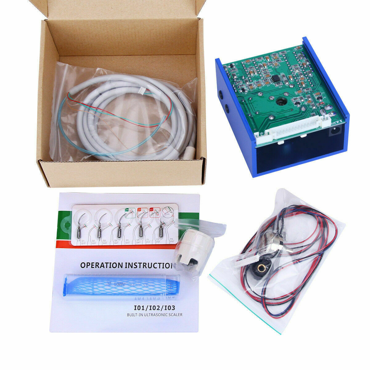 Dental Built-in LED Ultrasonic Piezo Scaler Handpiece Fit EMS WOODPECKER