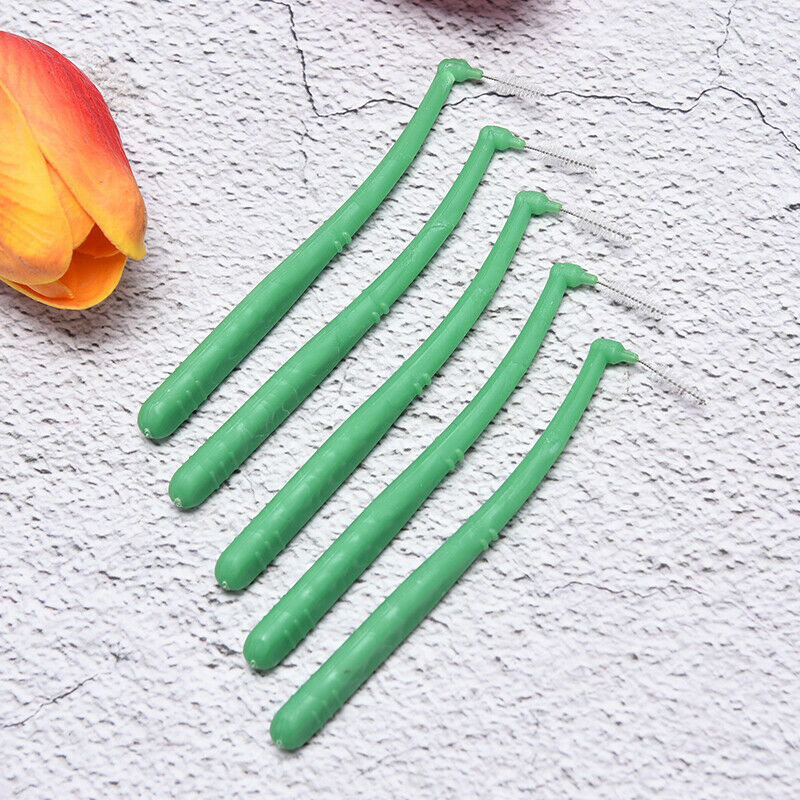 5Pcs Teeth Interdental Brushes Clean Tooth Floss Head Hygiene Dental Oral.l8